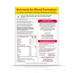 feroglobin B12 Capsules for Hemoglobin & Red Blood Cell Formation | Iron, Folic Acid, B12, B6 & Zinc | 30 Capsules image 2