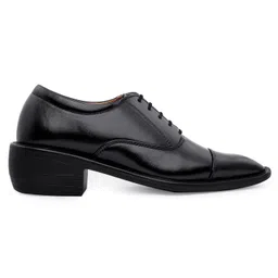 bxxy Men's Height Increasing Formal Office Wear Lace-Up Shoes image 1