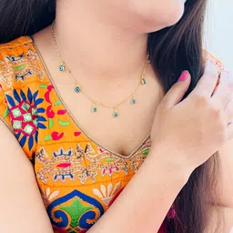 jhb Evil Eye Necklace Turkish Blue Evil Eye Necklace for Women And Girls image 4