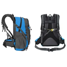 SECRET DESIRE Hiking Rucksack Back Pack Mountaineering Backpack for Hiking Touring Blue image 2