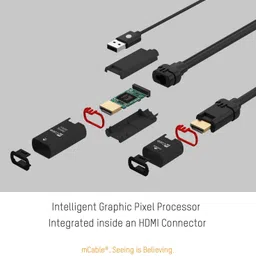 Marseille Networks M- Cable Gaming Edition - Xbox One, 6", Black/Gold image 3