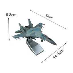 TOG Metal 1/100 Sukhoi SU-35 Fighter Aircraft Model Russian for Shelf Home Decor|Toys & Hobbies | Models & Kits | Military | Aircraft | Airplanes' image 3