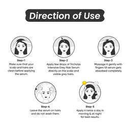 generic Tricholys Intensive Grey Hair Serum 30ML | TSL image 2