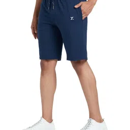 xyxx Men's Ace Cotton Regular Fit Solid Shorts with Side Pockets and No Marks Waistband image 1