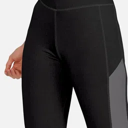 mehrang Women Slim Fit High Waist Gym Workout Tights with 4 Ways Stretchable Scoot Proof Yoga Leggings image 3