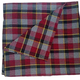 Kiara Furnishing Down-Cotton Mattress Cover with Zip for Single Bed (Red, 72 X 36 X 5 Inches) image 1