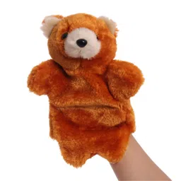 FunBlast Hand Puppets for Kids – Cute Animal Hand Puppet for Children, Hand Puppet Soft Toys, Hand Puppets for Storytelling, Fun Play Learning Toys for Kids (Bear) image 1