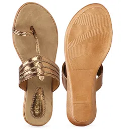 denill Women's Toe Srap Wedge Sandal image 5