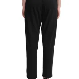 tokyo talkies Women's Slim Fit Formal Trousers | Stretchable Trousers | Mid-Rise image 3