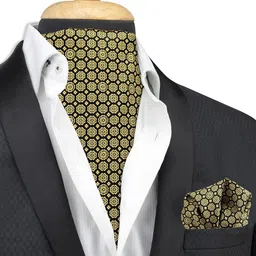 peluche Mini Mystic Floral Yellow Cravat image 4