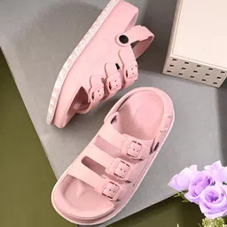 doctor health super soft Women Adjustable Strap Clogs | Stylish and Anti Skid Women Clogs | Cushioned Footwear | Comfortable & Lightweight | Everyday Use image 3