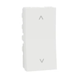 Schneider Electric 16A 2 Way 1M Switch Miluz ZeTa - MZSW161M2W_WH White image 1