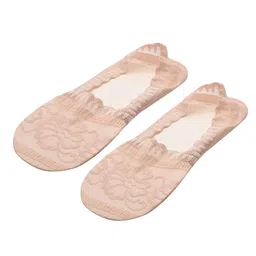 ssoshhub Multicolour Transparent Ankle Length Cotton Net Socks for Women and Girls, Stylish image 4