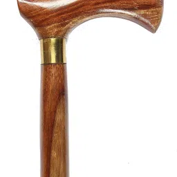 physiqo Walking Stick for Men/Women/Old People(36 Inch) Wooden,Design 32 image 1