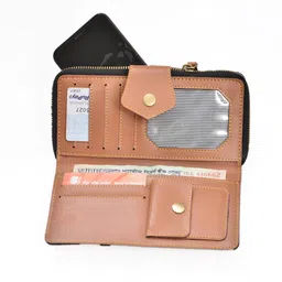 your gift studio Customized Women's Combo | Personalized Chained Sling Bag & Premium Lady Wallet | Women's Gift Combo with name & Charm image 4