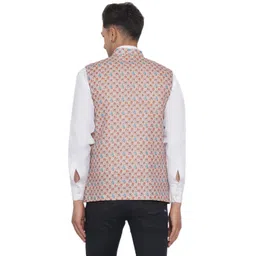 veera paridhaan Men's Banarasi Nehru Jacket (VP007307) image 4