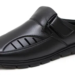 brute Leather Sandals for Men | Fisherman Sandals | Half Sandals | Open Backless Sandala image 1