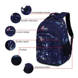 beauty girls BY HOTSHOT 1522|School Bag|Tuition Bag|College Backpack|ForGirls&Women|Waterproof Bag image 5