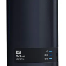 wd Western Digital My Cloud EX Ultra 2-Bay Diskless Network Attached Storage 3.0 USB (Black) Western DigitalBVBZ0000NCH-BESN image 1