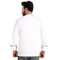 adhyah TrendyUniform Chef coat For Men & Women Full Sleeve. image 4