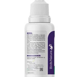 birdsnature Birds Vitamin & Calcium Supplement Combo Pack 30ml Each image 3
