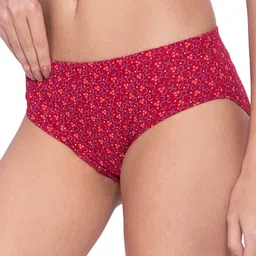 deepshoper Thong Panties for Women - Seam Soft & Stylish Underwear for Everyday & Special wear_JS_215_Pack of 2 2XL Red image 2