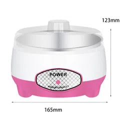 ELBME® Yogurt Maker Constant Temperature Fermentation Mini Automatic Yogurt Machine Pink PP Liner|Home Yogurt Maker|Kitchen Appliance|Healthy Food Maker|DIY Yogurt Maker|Breakfast Maker image 2