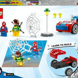 LEGO Marvel Spider-Man's Car and Doc Ock 10789 Building Toy Set with 2 Minifigures; Gift for Kids Aged 4+ image 4
