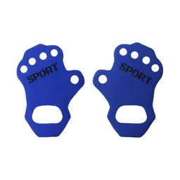 MERISHOPP Workout Gloves Hand Grips Weightlifting Grip Pads for Men Women Deadlift S Blue image 4