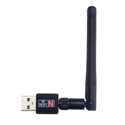 Careflection One for All 500 to 1000 Mbps Mini Wireless USB WiFi Receiver Antenna Adapter Dongle for Pc,Desktop & Laptops External Long Range WLAN Internet Network Card for Ubuntu/Linux/Windows,Black image 1