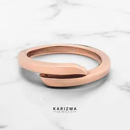 karizma jewels Pure Copper Ring for Astrological Remedies and Health Benefits, Adjustable Copper challa image 2