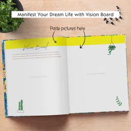 zaslan Stay Magical - Undated Daily Planner and Gratitude Journal | Schedule Your Day, Achieve Goals, Manage To-do List | Habit Tracker | 12 Months, 232 Pages + Free Sticker Year - 2025 (Mystic Meadow) image 3