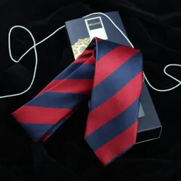 peluche Trig Neck Tie & Pocket Square Set for Men image 2