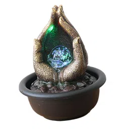 MYADDICTION Feng Shui Tabletop Fountain EU 220V Adapter Stylish for Bedroom Decor image 1