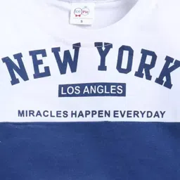 icepie Kids Cotton Casual Cute & Elegant New York Printed Clothing Set- Full Sleeve T-Shirt And Trousers For Infants/Childs/Baby Boys (in Multicolor, Pack of 1) image 5