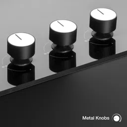 KAFF 3 Burners Built-in Hob/Hobtop For Modular kitchen -8 MM|Auto Electric Ignition Glass Top| Tornado Style Burner, Enamelled Matt Finish, Easy Grip Knobs, Toughened Glass (Black,60CM) image 5