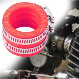 SECRET DESIRE Motorcycle Carburetor Adapter Interface Carburetor Intake Adapter Red image 5