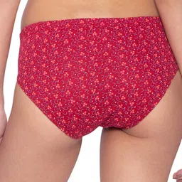 deepshoper Thong Panties for Women - Seam Soft & Stylish Underwear for Everyday & Special wear_JS_215_Pack of 2 2XL Red image 3