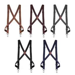 club bollywood The Style Sutra 2xMens Womens Suspender X Shaped Elastic Straps Hook Suspenders Adjustable Black|Clothing Shoes & Accessories | Mens Accessories | Suspenders Braces image 3