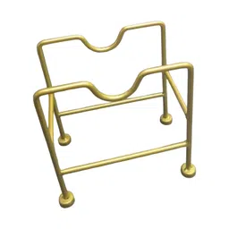 CALANDIS™ Dumbbell Rack Stand Weight Storage Organizer for Gym Weight Training Workout Gold | Weight Storage | Strength Training | Fitness Running & Yoga image 2