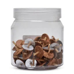 kritilife Kriti Life Eco-Friendly Cork-Based Floating Oil Wicks Diya Bati Parsi Vat Pack of (Approx 100 Wicks), Long-Lasting, Smoke-Free Diya Baatis for Pujas and Festivals image 1