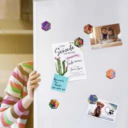 venuscribe (Set of 18) 4 Inch Hexagon MDF Boards for Art and Craft, 2.5mm Thick - Ideal for Painting, Decoupage, Pyrography, Engraving, Coaster Making, Fridge Decoration, Resin, Mandala and Lippan Art image 5