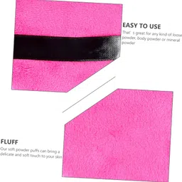 PNF PROFESSIONAL Makeup Blendiful Puff, 1 Pcs Heart Shape Makeup Puff With Strap, Cotton Large Face Powder Puff, Makeup Tool, Beauty Sponges Blender Puff - Multi-colored image 5