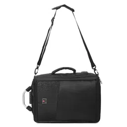 swiss military Laptop Backpack cum Sling Bag for 15.6-inch Laptop, Tablet & Accessories, Water & Wear Resistant, USB Charging Port, Combination Lock, Multiple Compartments, Travel & Office Bag image 4