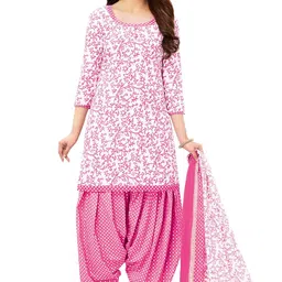 miraan Cotton Printed Readymade Salwar Suit For Women (MIRAANSANRAN2163) image 1