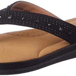 bata comfit Bata ComfitWomenDIAMONTE ESlipper UK 5 Color Black (6716542) image 1