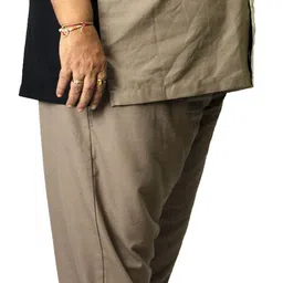 twist99 Men's Regular Fit Linen Trousers image 5