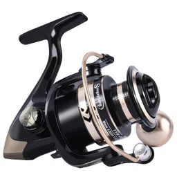 Sougayilang Spinning Reels Light Weight Ultra Smooth Powerful Fishing Reels-Golden-4000 image 1