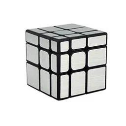 D ETERNAL Moyu Mofang Jiaoshi Silver Mirror Cube 3X3 High Speed Cube, Kid image 1