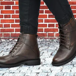 galex Leather Boots for Men | Trendy, Stylish & Casual Boots image 3